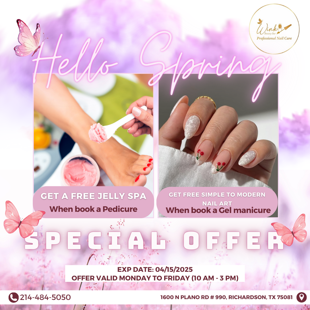 Hello Spring – Limited-Time Nail Salon Special