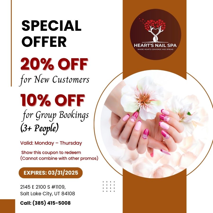 Exclusive Deals at Heart's Nail Spa