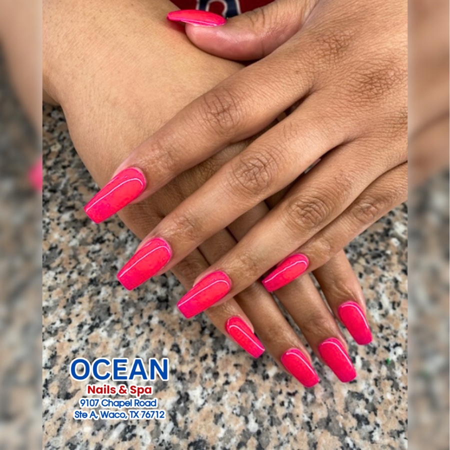 Ocean Nails Spa Waco, TX 76712 - nail salon 76712 offers Acrylic, Gel Polish, Dip Powder, Nail Enhancements