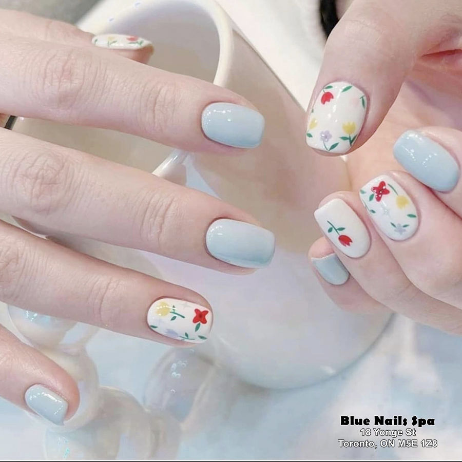 Exploring Types of Nail Designs at Blue Nails Spa