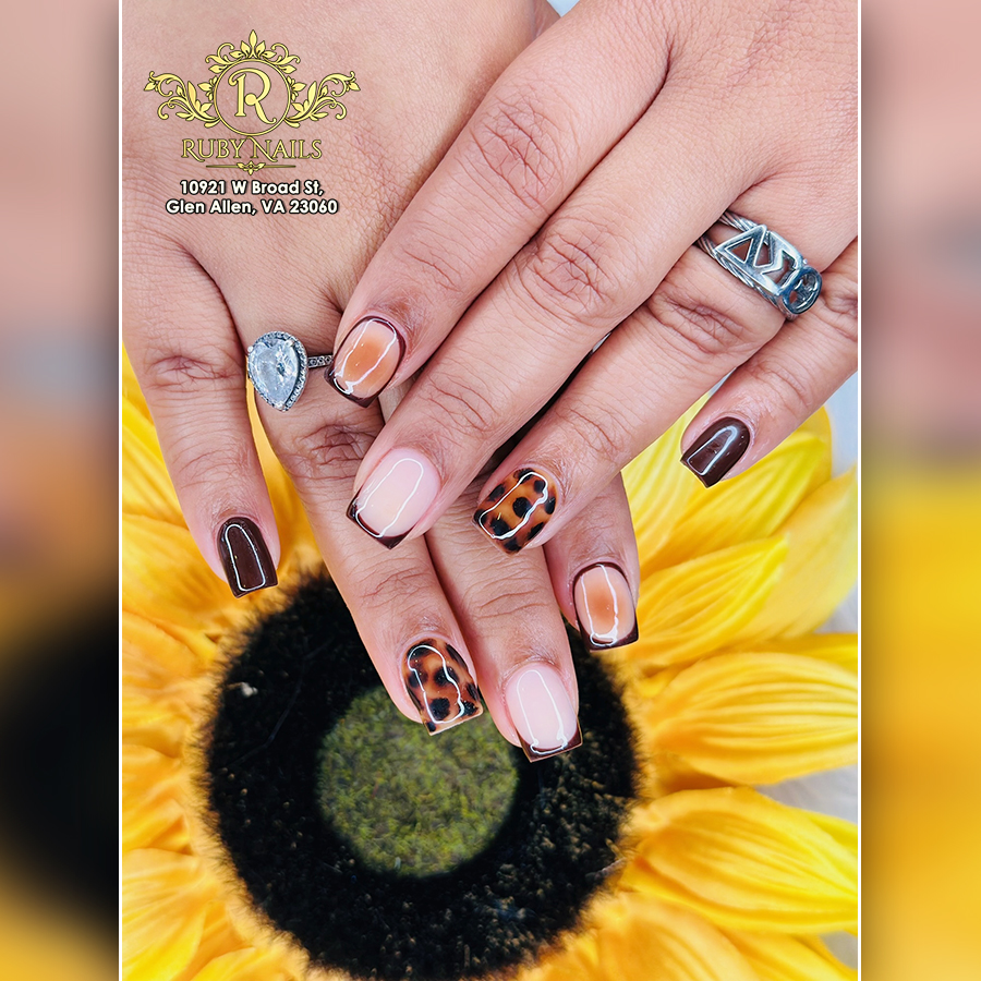Autumn Nails Ideas at Ruby Nails Glen Allen, VA 23060
