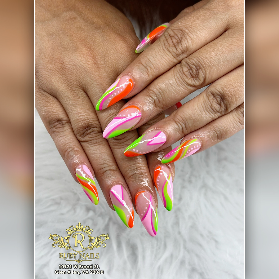 Autumn Nails Ideas at Ruby Nails Glen Allen, VA 23060