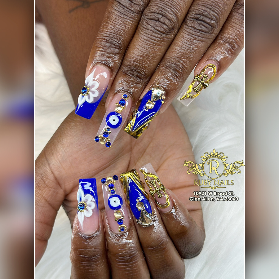 Autumn Nails Ideas at Ruby Nails Glen Allen, VA 23060