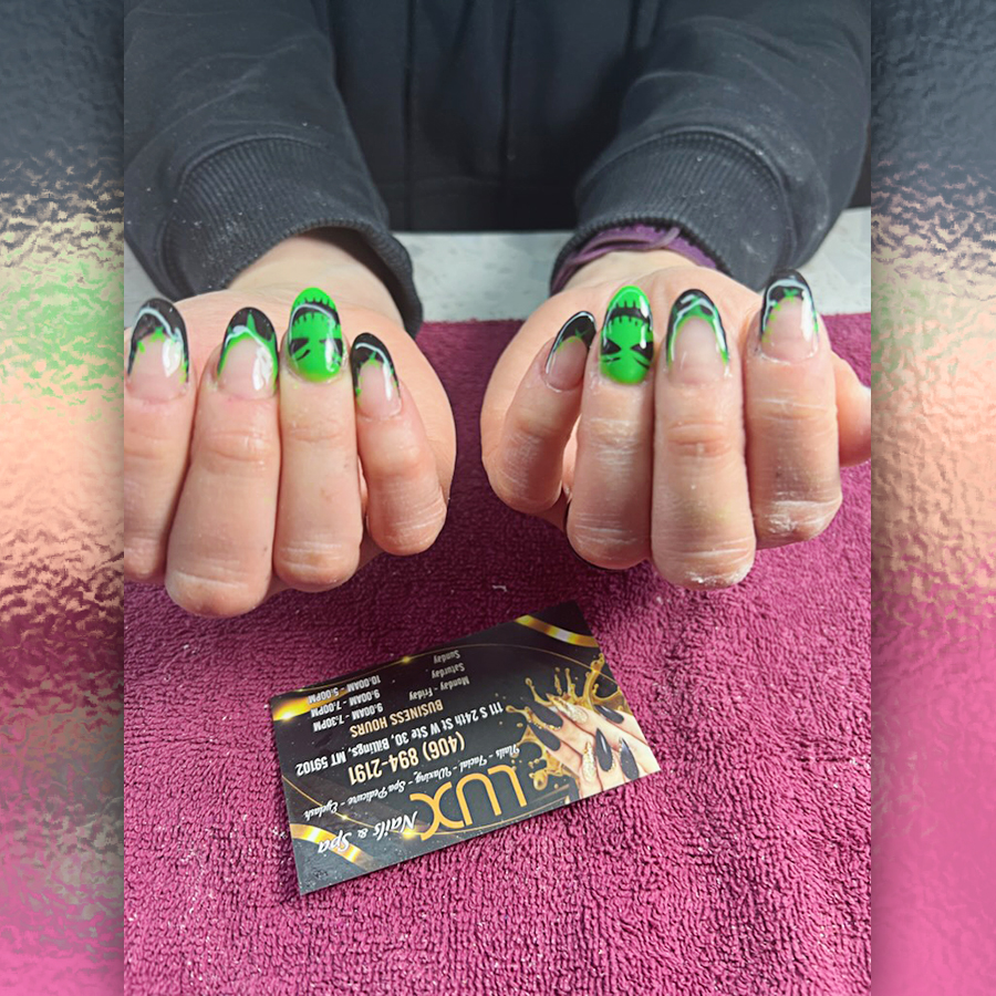 Halloween Nails Designs at Lux Nail and Spa in Billings, MT 59102