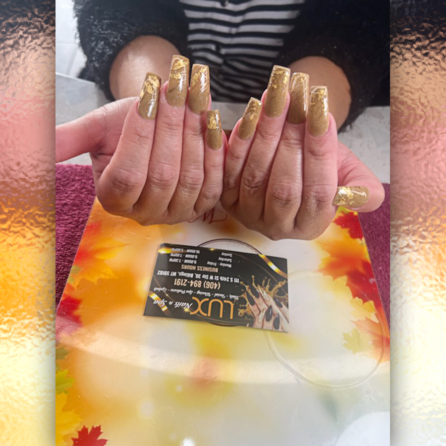 Fall Nail Designs at Lux Nail and Spa in Billings, MT 59102
