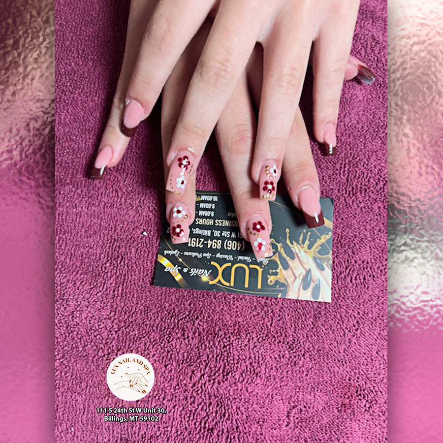 Fall Nail Designs at Lux Nail and Spa in Billings, MT 59102