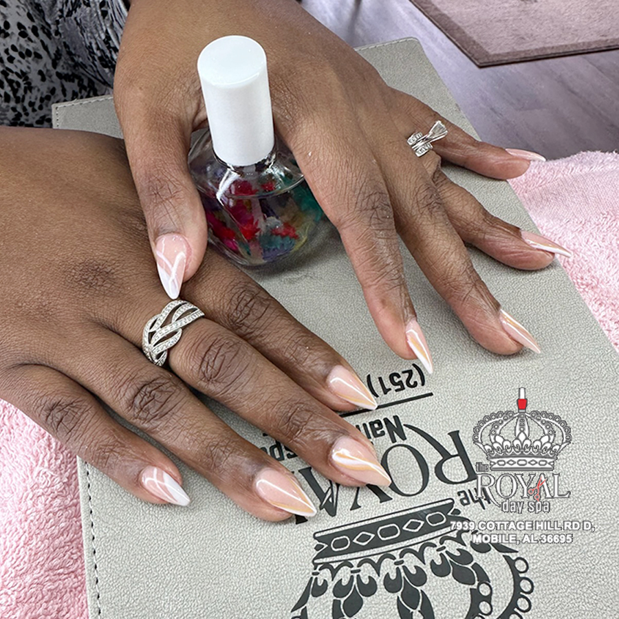 Beautiful Nail Designs at The Royal Day Spa in Mobile, AL 36695