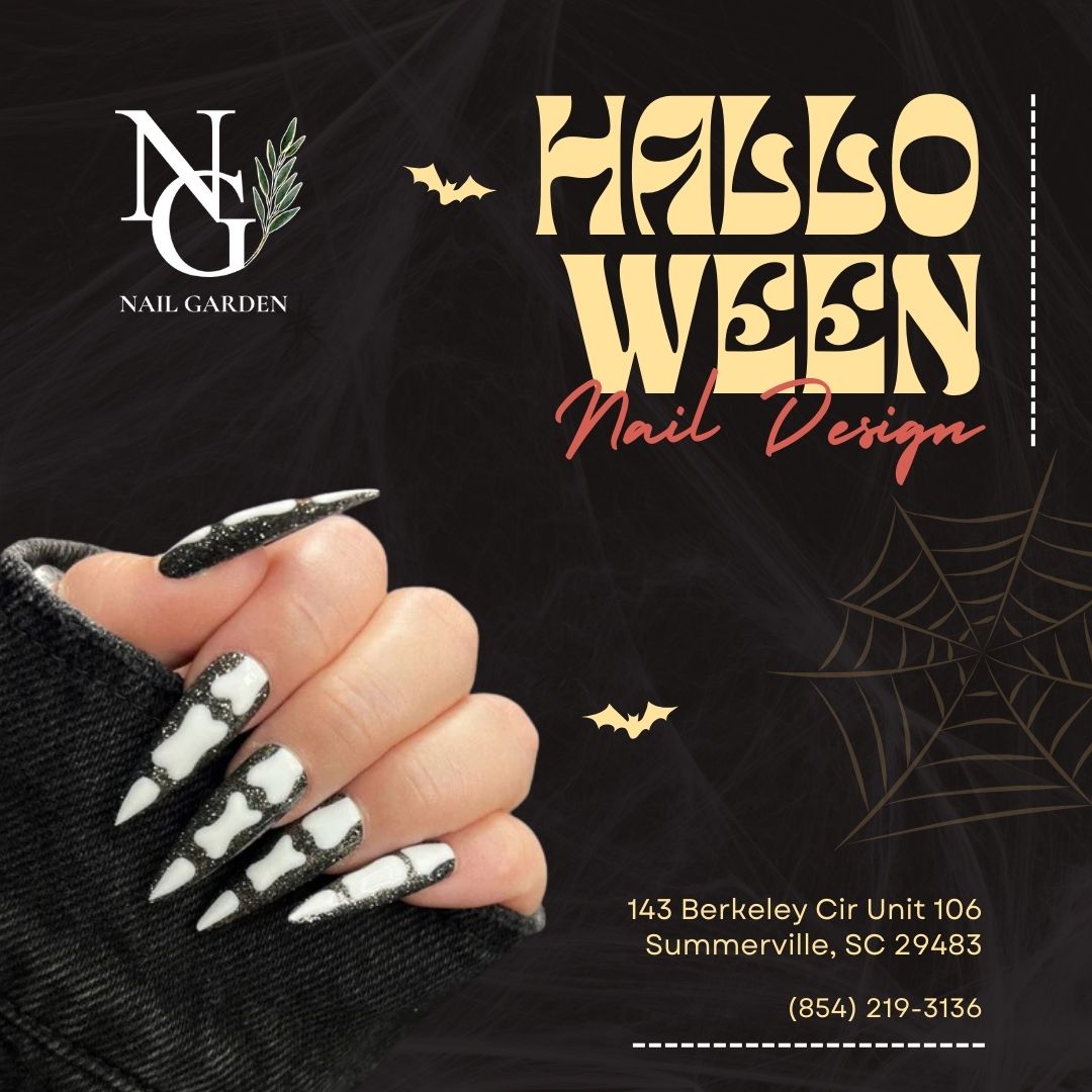 Skeleton Nail Design
