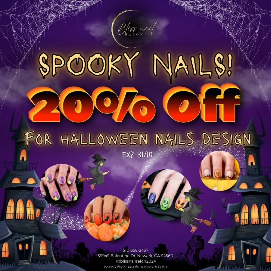 20% Off Halloween Nails Design