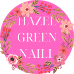 Hazel Green Nail Logo