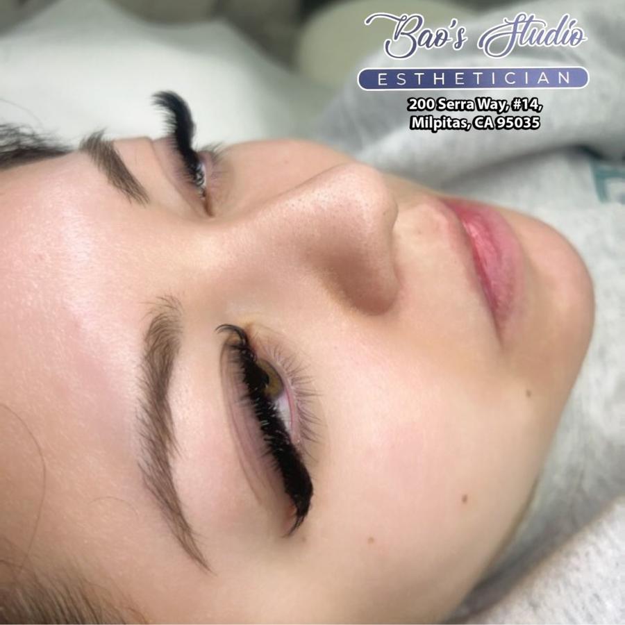 Eyelash extensions by Bao's Studio in Milpitas, CA 95035