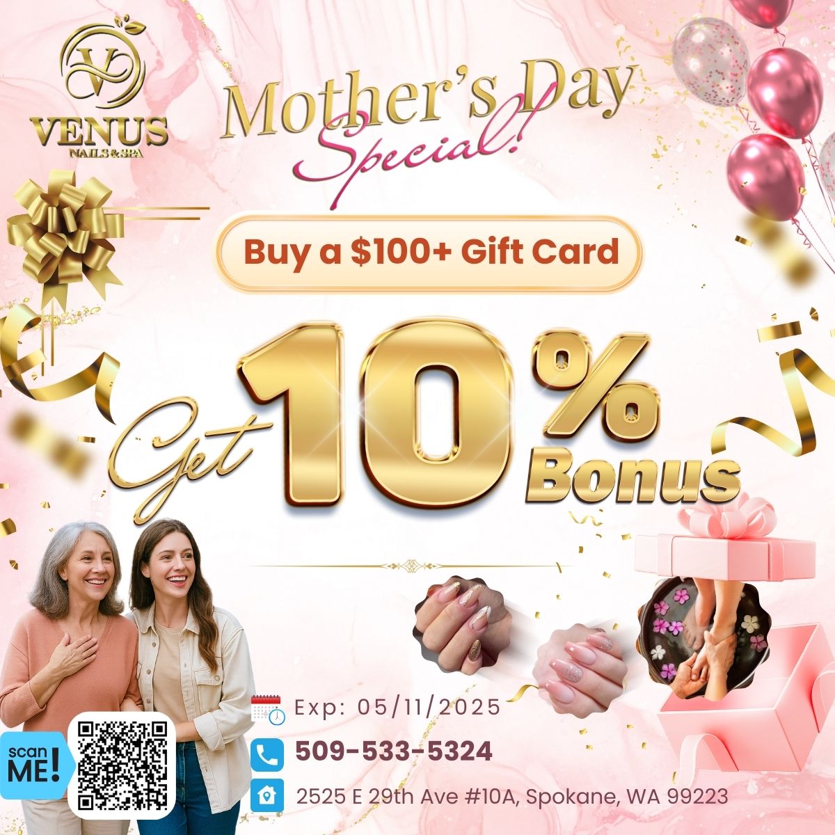 MOTHER'S DAY SPECIAL