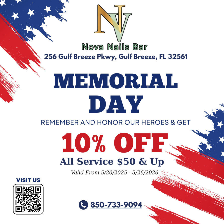 Honor & Save This Memorial Day – 10% OFF Services