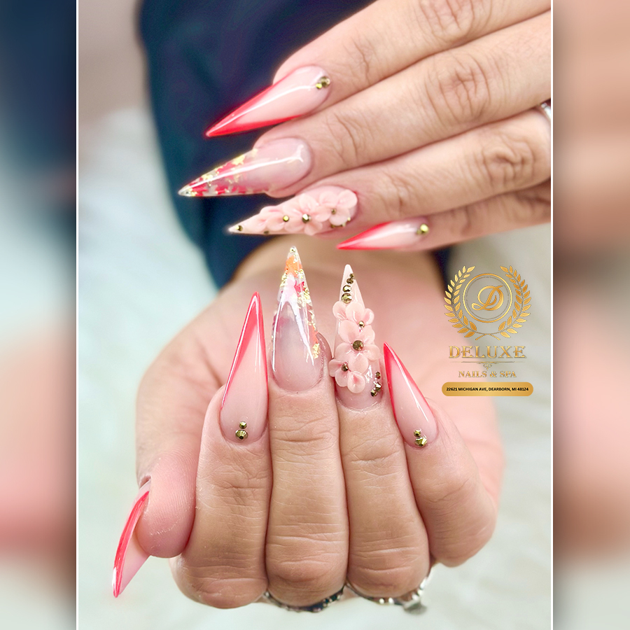 Acrylic Nails - Full Set 3D