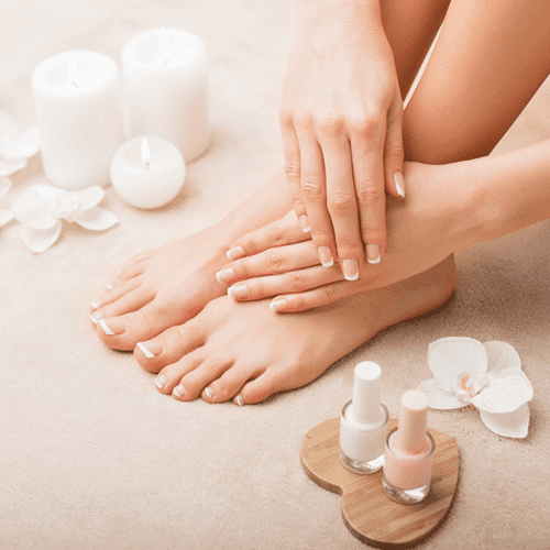 DAZZLE DRY PEDICURE & MANICURE