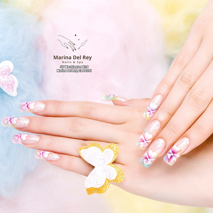 Fresh Spring Pastel Easter Nails 2025