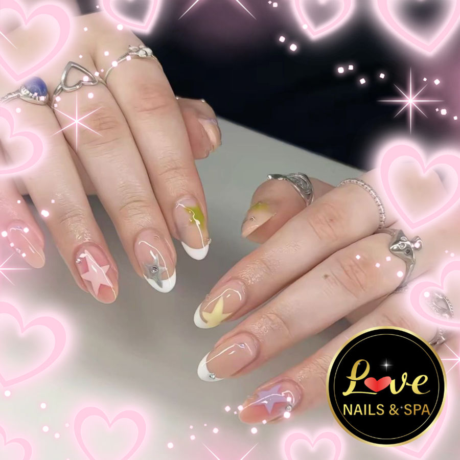 Bold Abstract Nail Art for 2025
