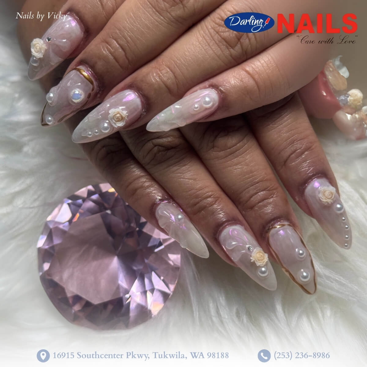 Darling Nails in Southcenter, Tukwila, WA 98188