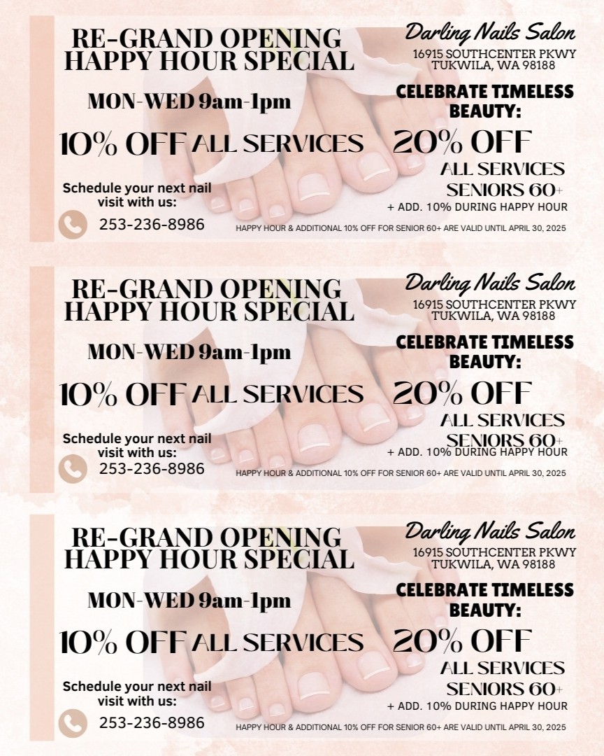 Pamper Yourself & Save Big