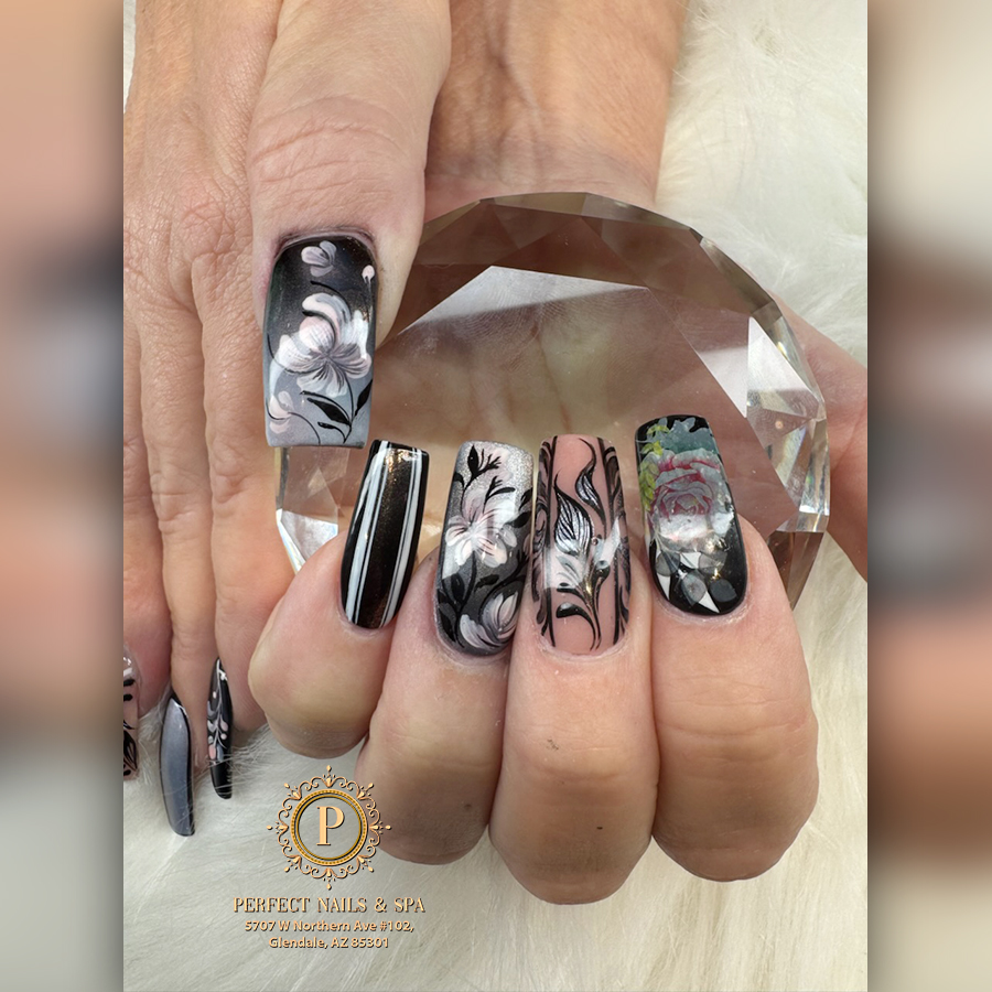 Everyday beauty with nails that tell a unique story | Perfect Nails & Spa Glendale AZ 85301