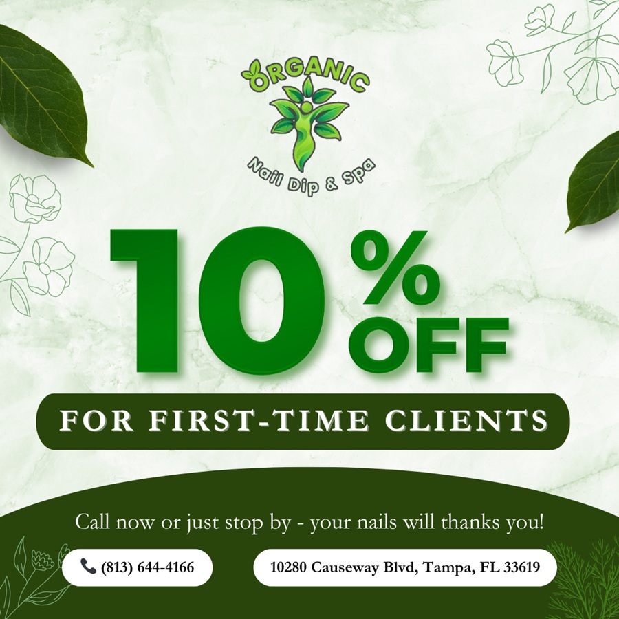 10 OFF for 1st time client