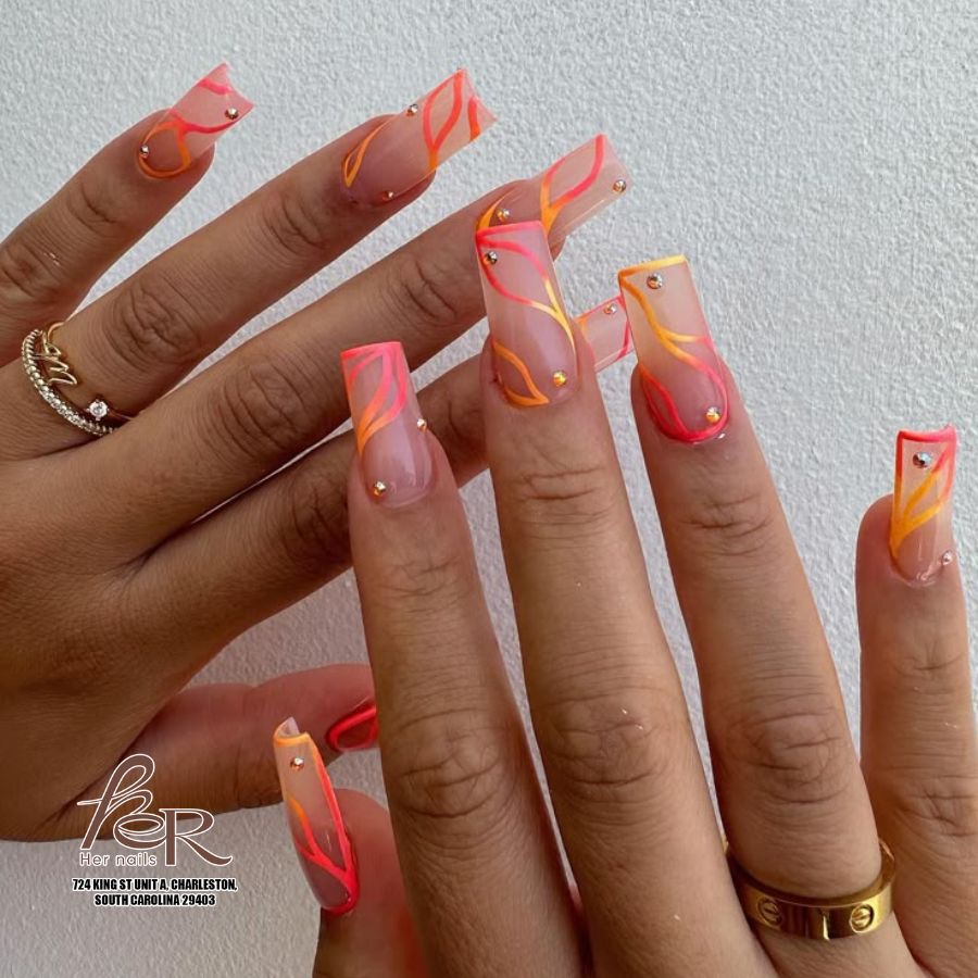 Vibrant Summer Ombre Nail Trends 2025
