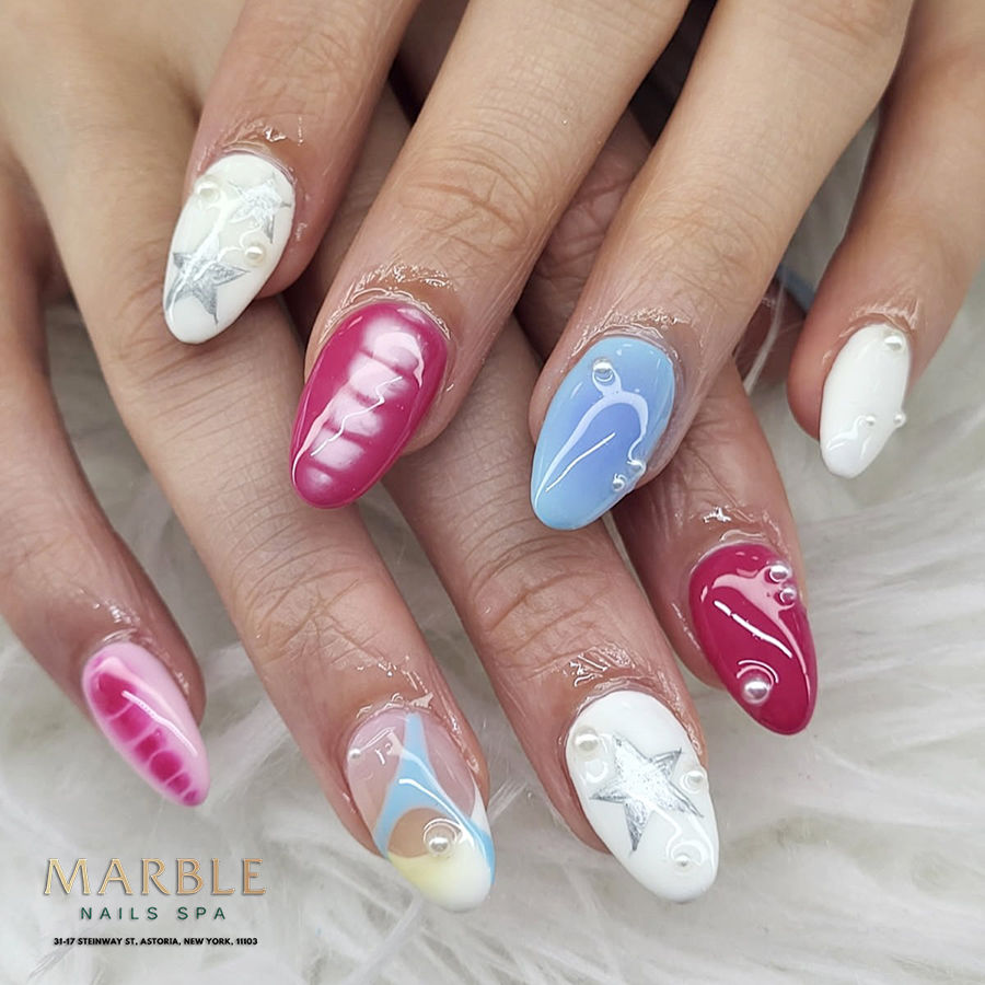 Top Beautiful Nail Designs to Try at Marble Nails Spa