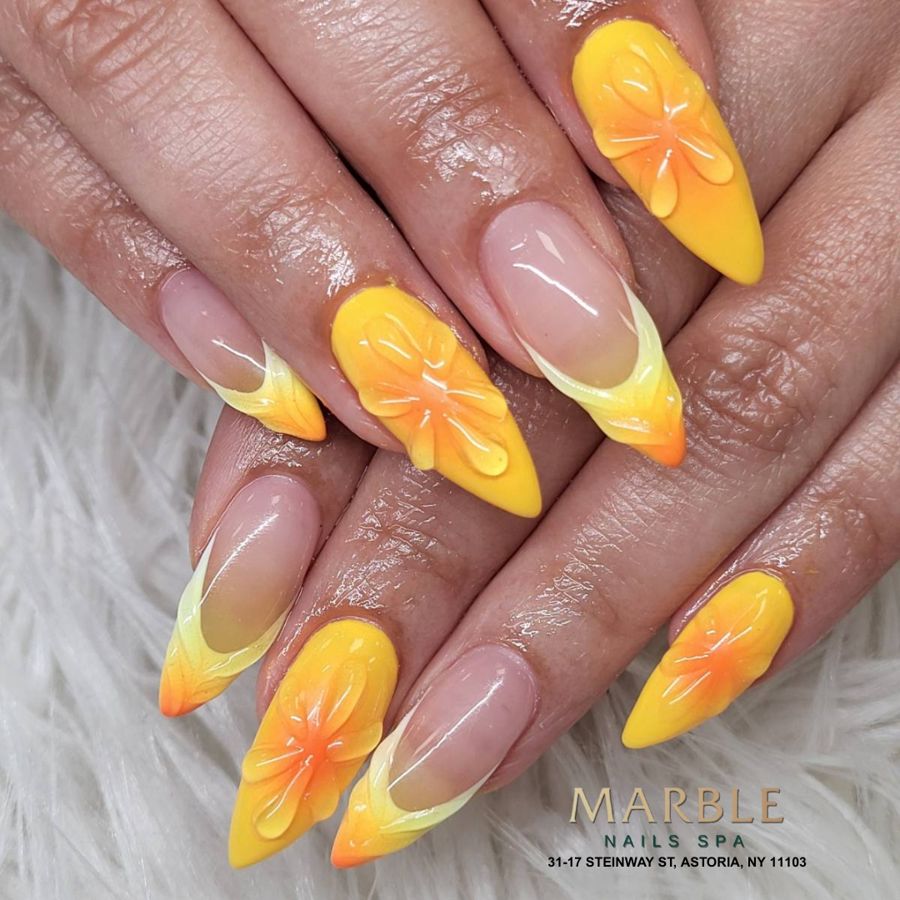 Embrace Spring Nail Colors 2025 at Marble Nails Spa