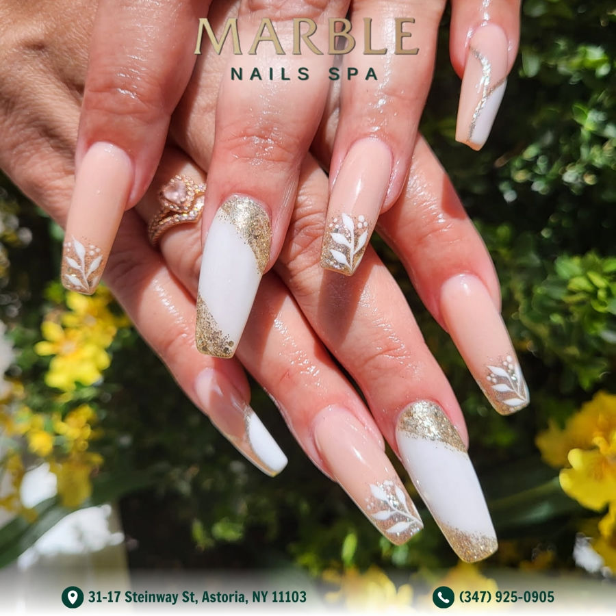 Step 1: Visit Marble Nails Spa for Professional Nail Treatments