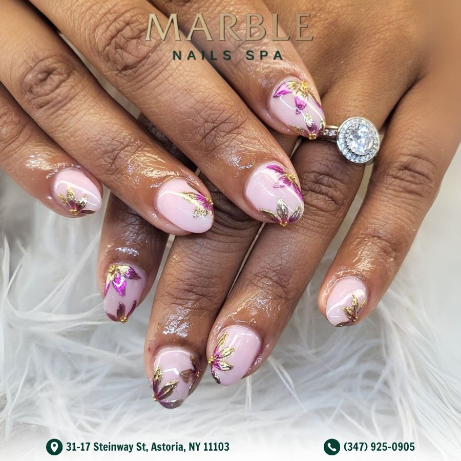 Discover Stunning Nails Design Ideas at Marble Nails Spa in Astoria NY 11103