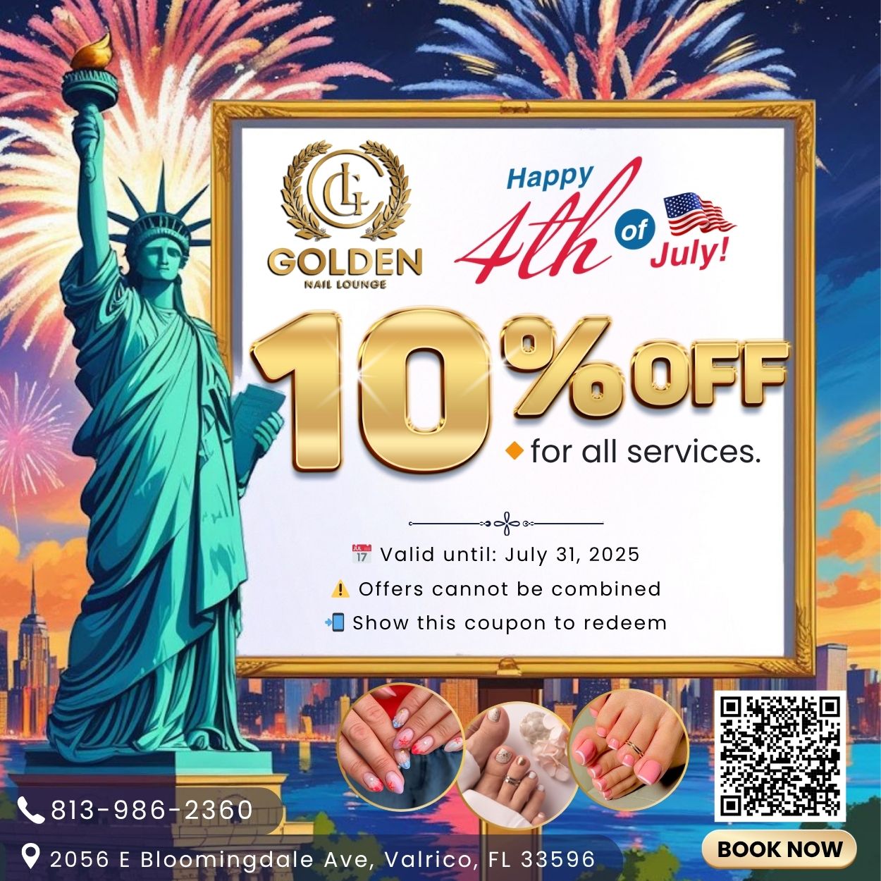 10% all services