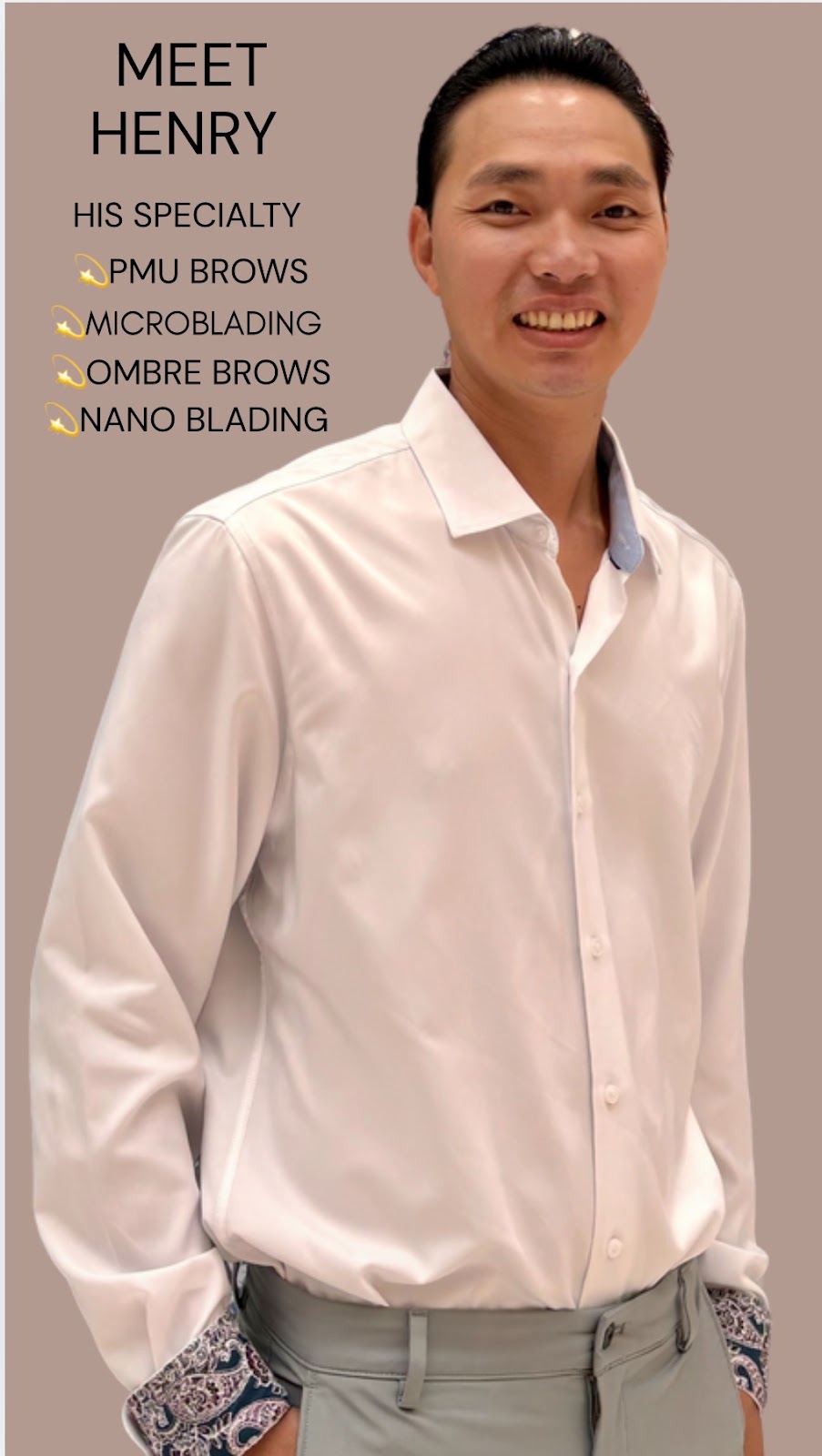 Henry - Highly skilled Master PMU Artist 